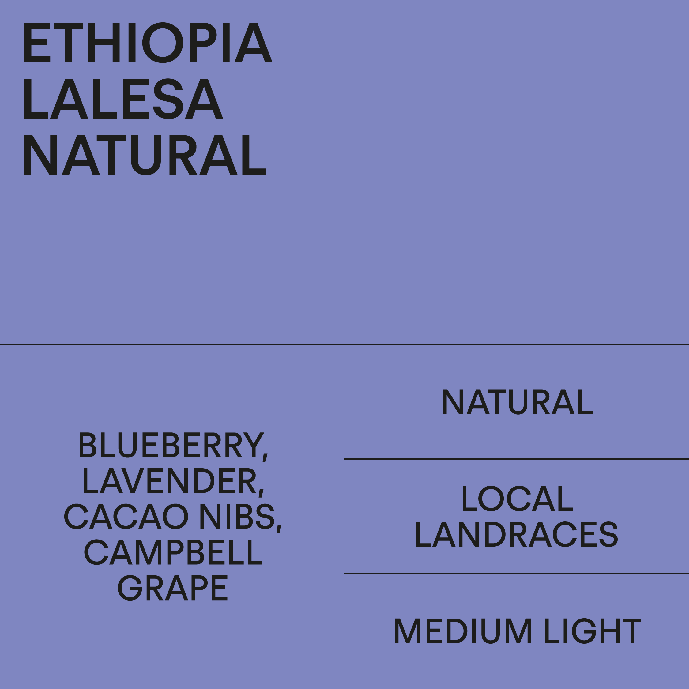 Ethiopia Lalesa Natural