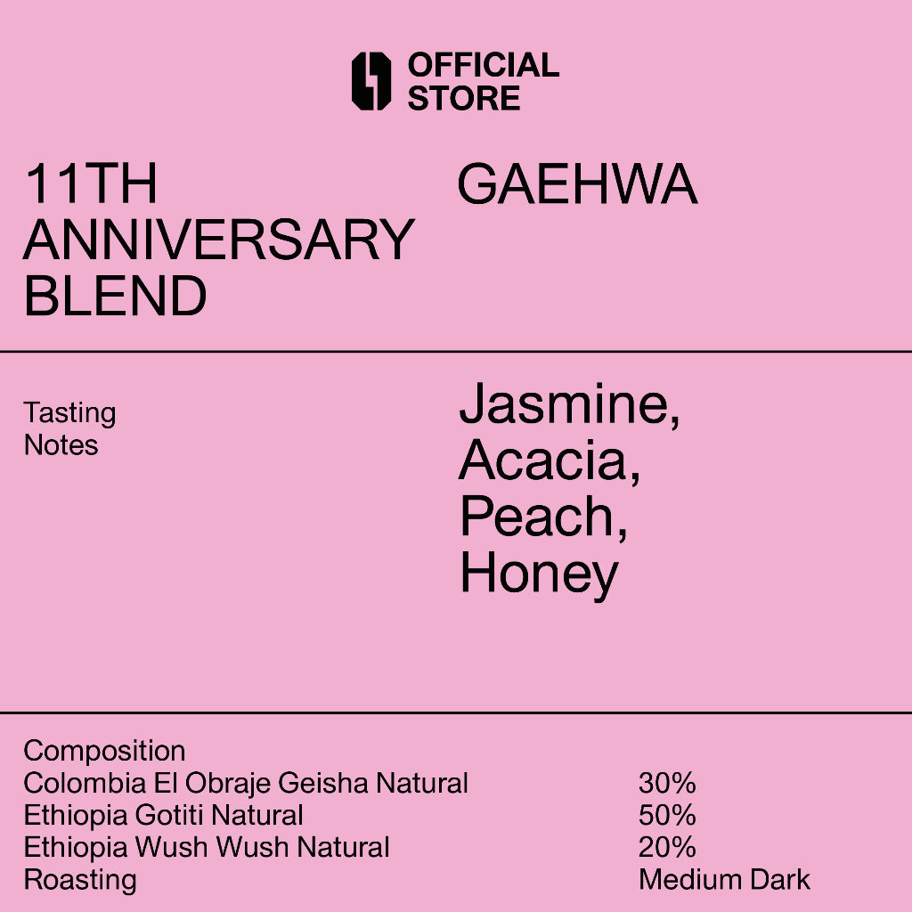 Gaehwa 2024 | 11th Anniversary Blend