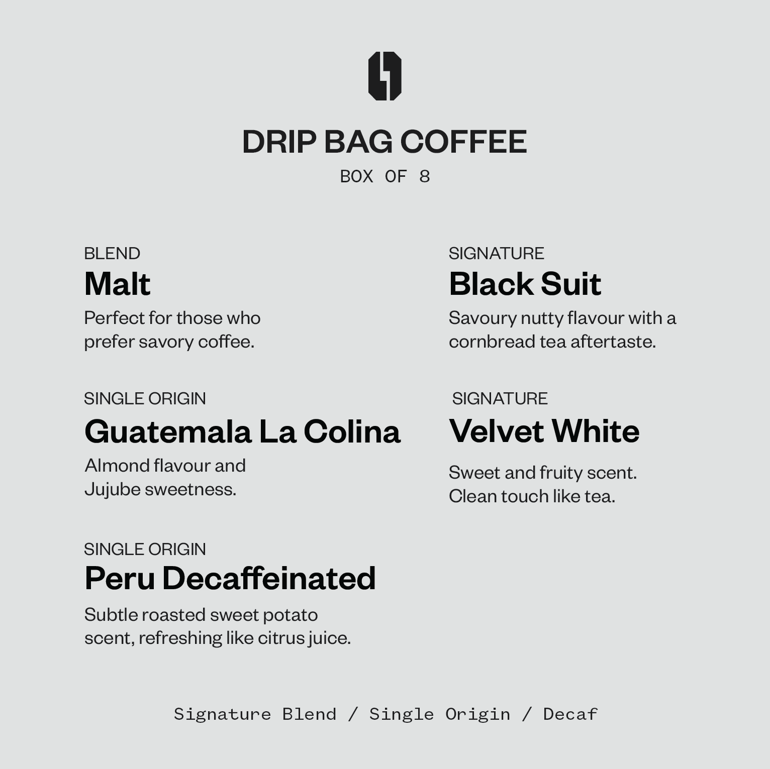 Drip Bag (Single Taster Packet)